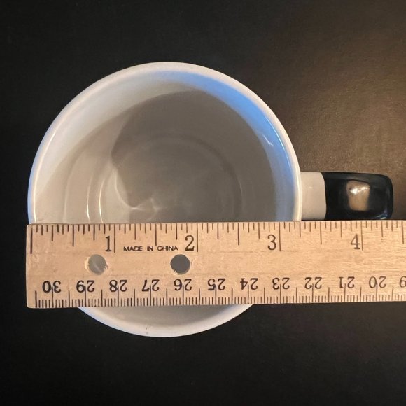 Vintage Marilyn Monroe Black & White w/ Red Lips Mug ~ Radio Days ~ Retro - Picture 4 of 4